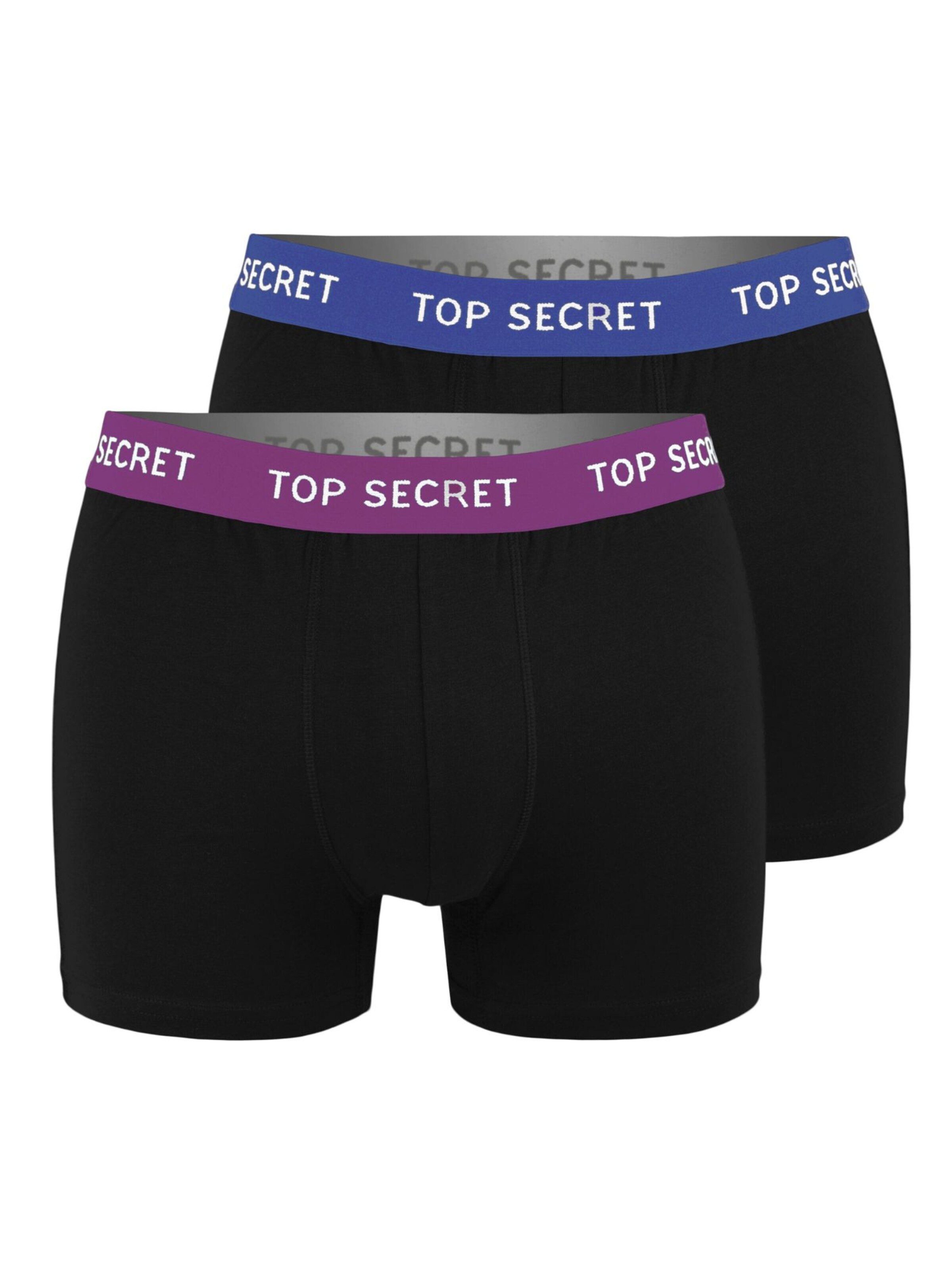 Top Secret Boxershorts‌‌‌‌‌‌ in Schwarz