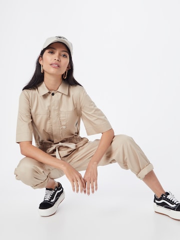 G-Star RAW Jumpsuit 'Army' i beige