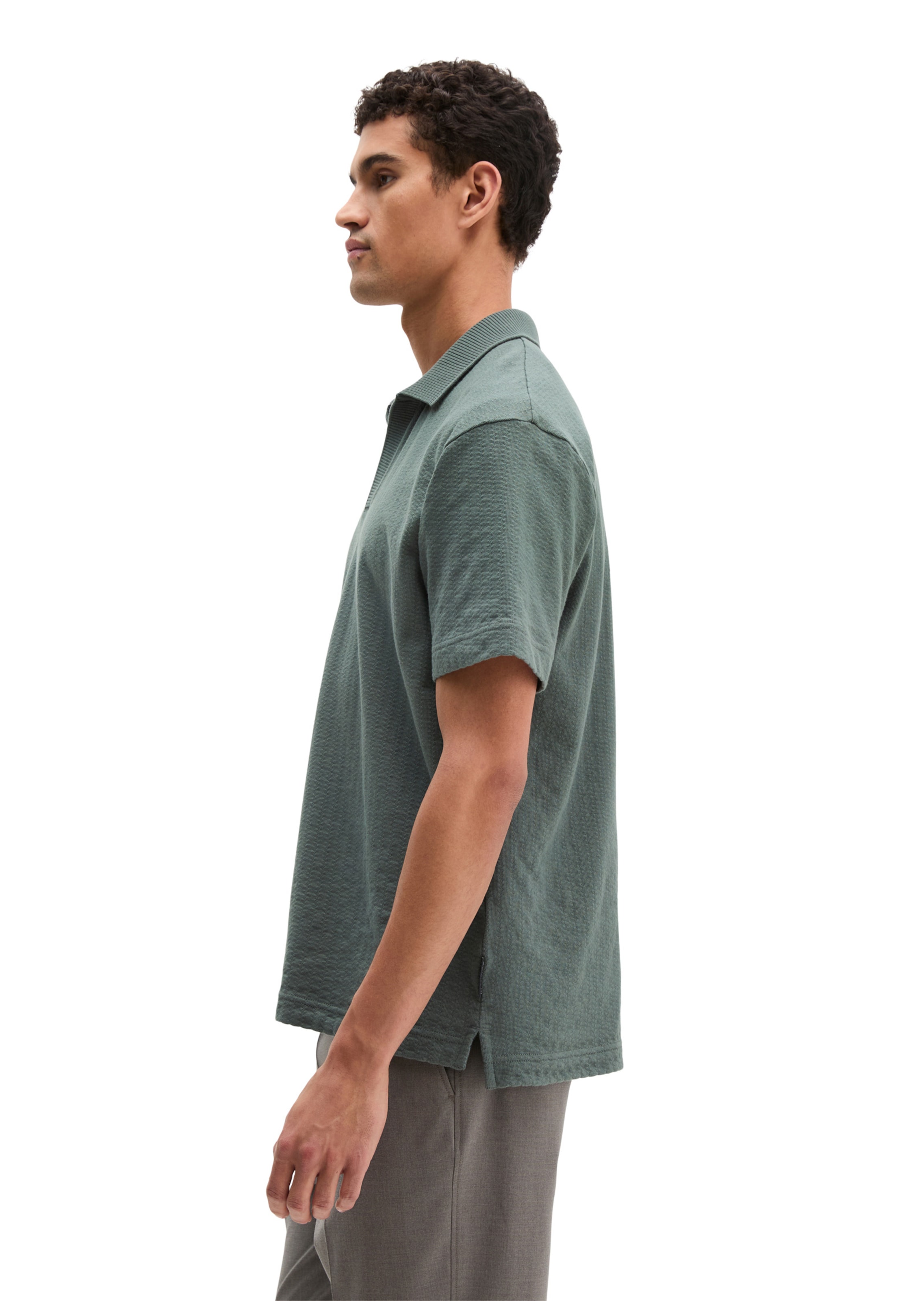 Marc O'Polo Shirt 'DfC' in Grey