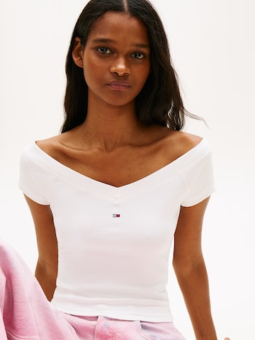 Tommy Jeans Μπλουζάκι σε λευκό