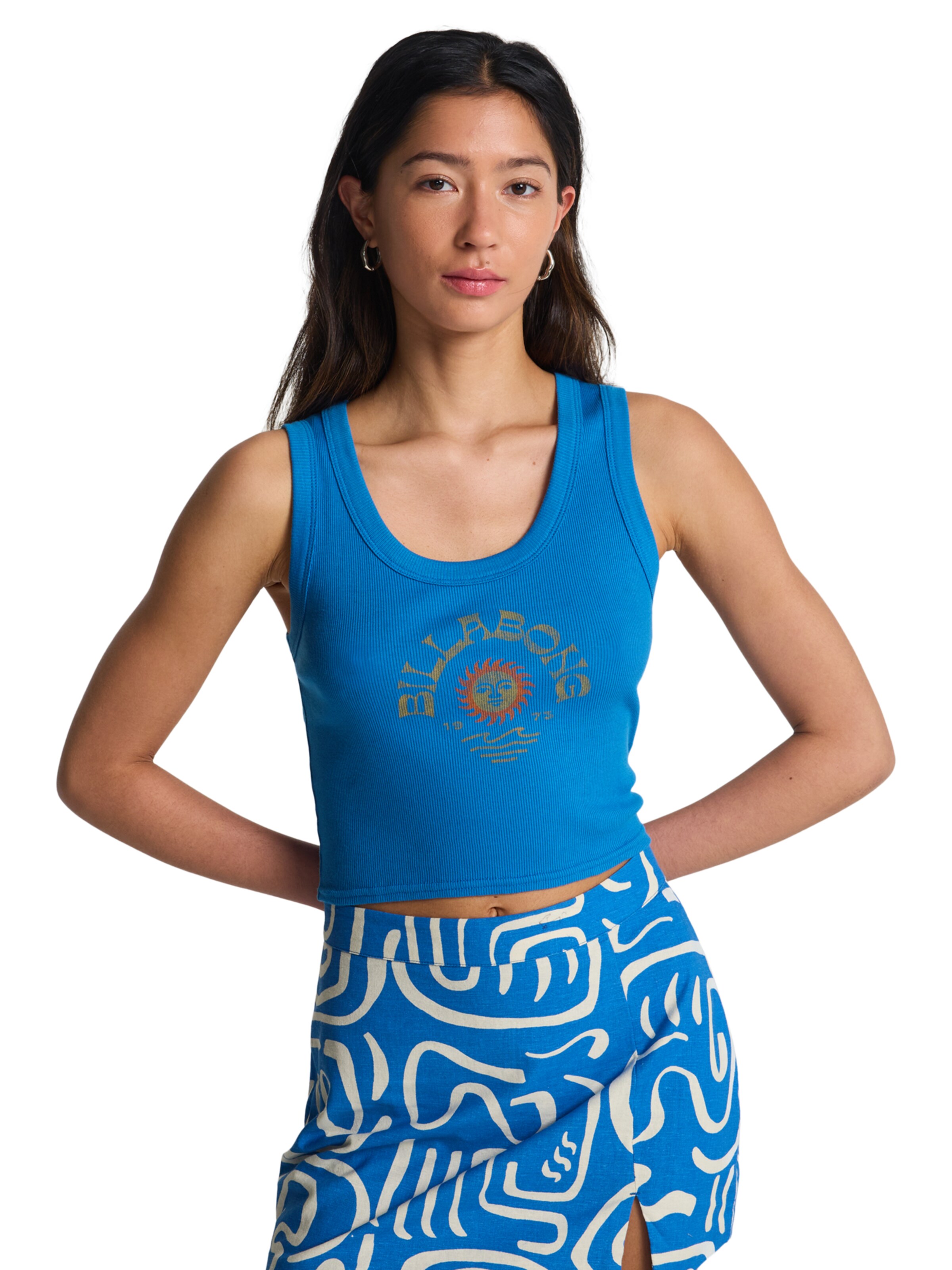 BILLABONG Top 'Sunset Horizons' in Blau: Vorderseite