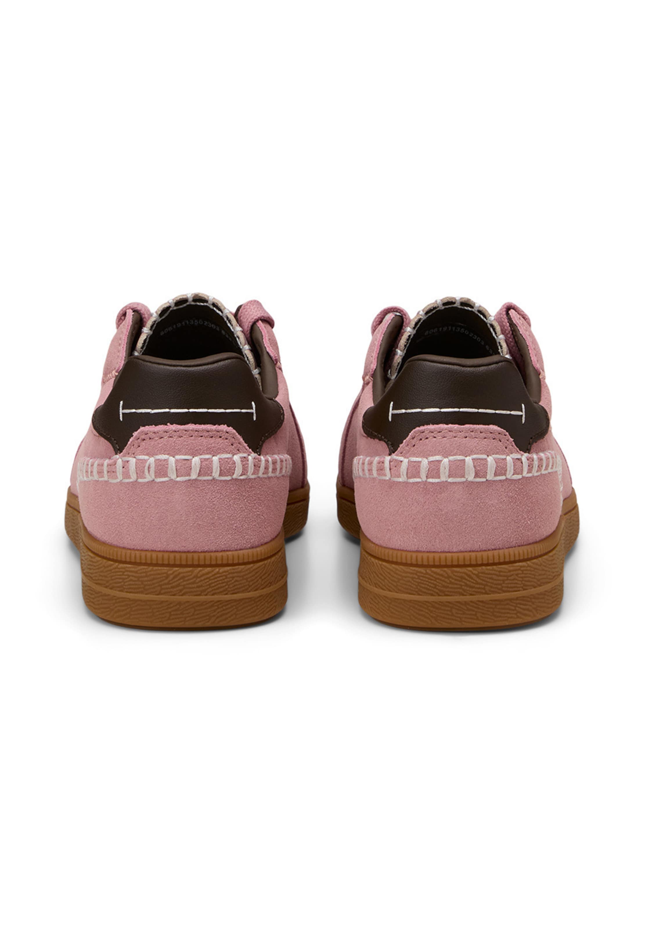 Baskets basses Marc O'Polo en rose
