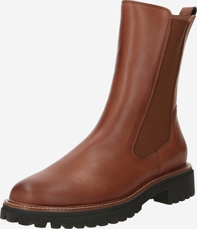 Paul Green Chelsea Boots en cognac, Vue avec produit