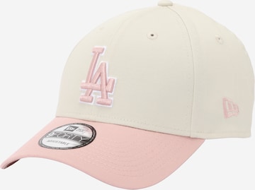 NEW ERAŠilterica '9Forty Los Angeles Dodgers' - bež boja: prednji dio