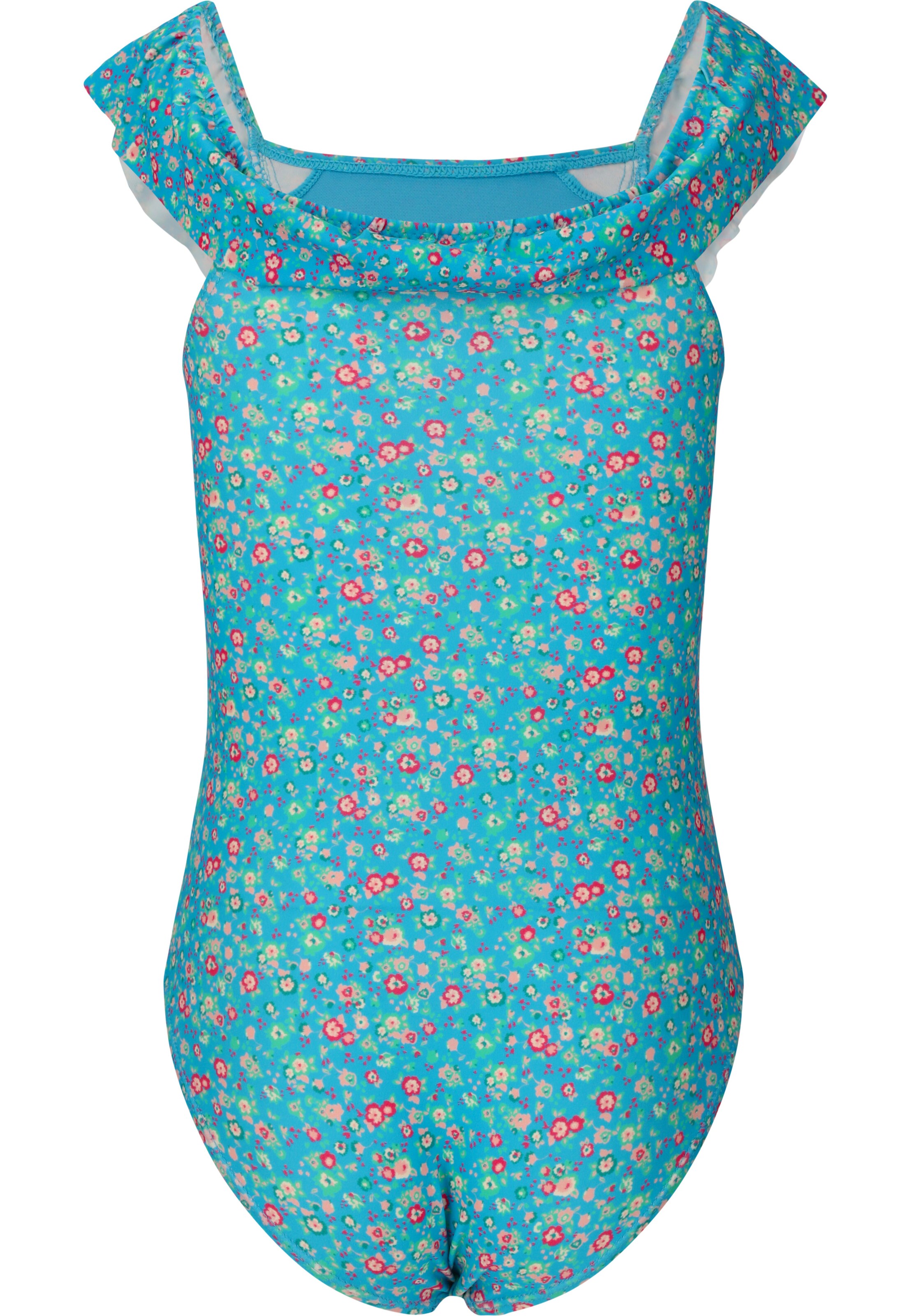 ZigZag Badeanzug 'Tropical' in Blau