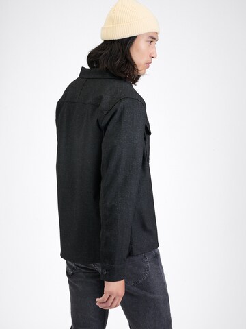 GABBA Regular fit Button Up Shirt 'Clipper Shafi' in Black