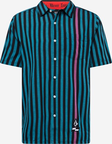 Volcom Regular fit Button Up Shirt 'SCHROFF X VOLCOM' in Green: front