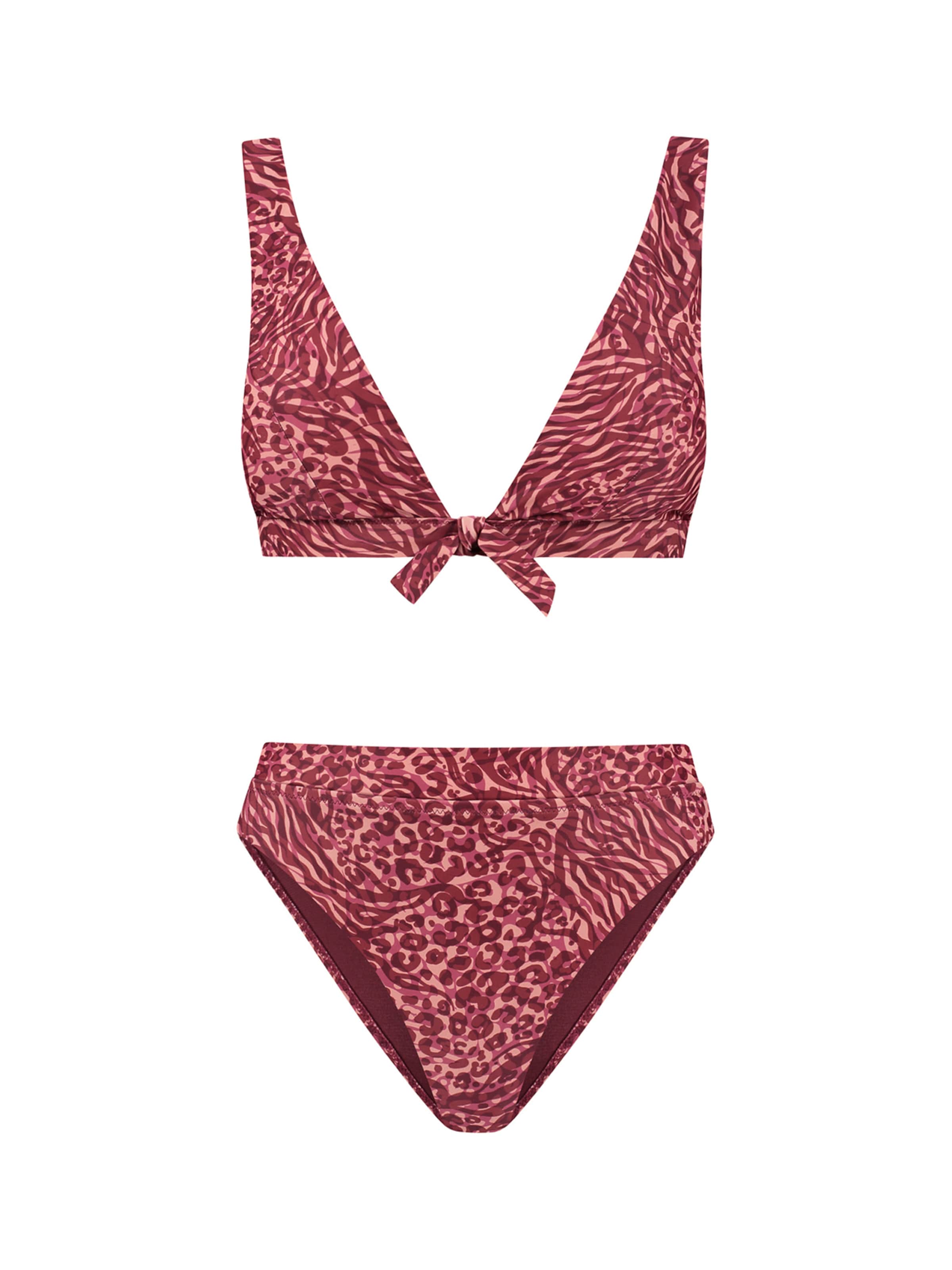 Shiwi Trojuholníky Bikiny - Hnedá: predná strana