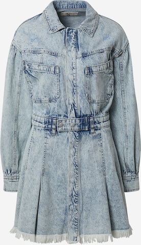 Free People Kleid 'CHAIN OF COMMAND' in Blau: front