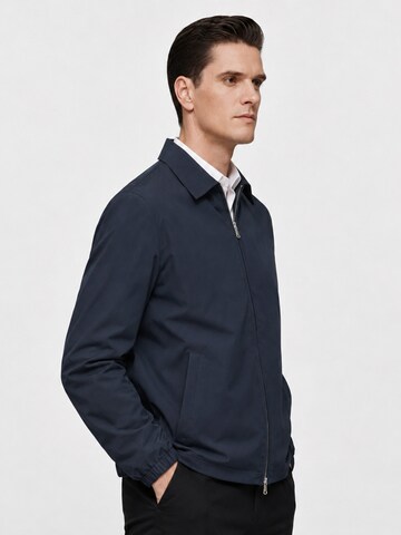 ALLTHEMEN Between-Season Jacket 'Blattwind' in Blue
