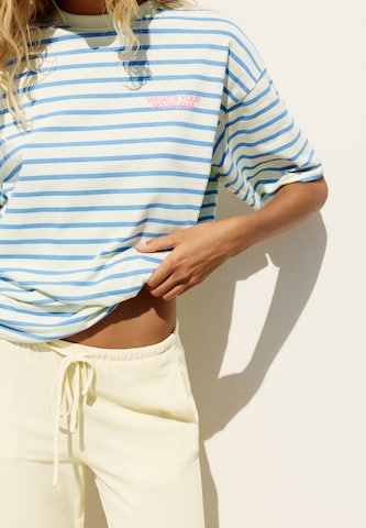 Pull&Bear Shirts 'PACIFIC' i blå