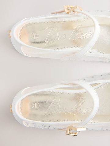 Ballerines Baker by Ted Baker en blanc