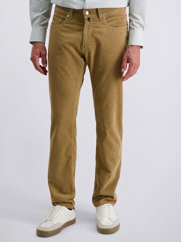 PIERRE CARDIN Regular Jeans 'Lyon' in Beige: voorkant