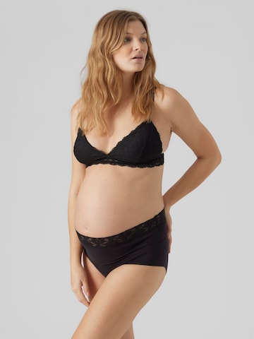 MAMALICIOUS Panty 'HEA' in Black: front