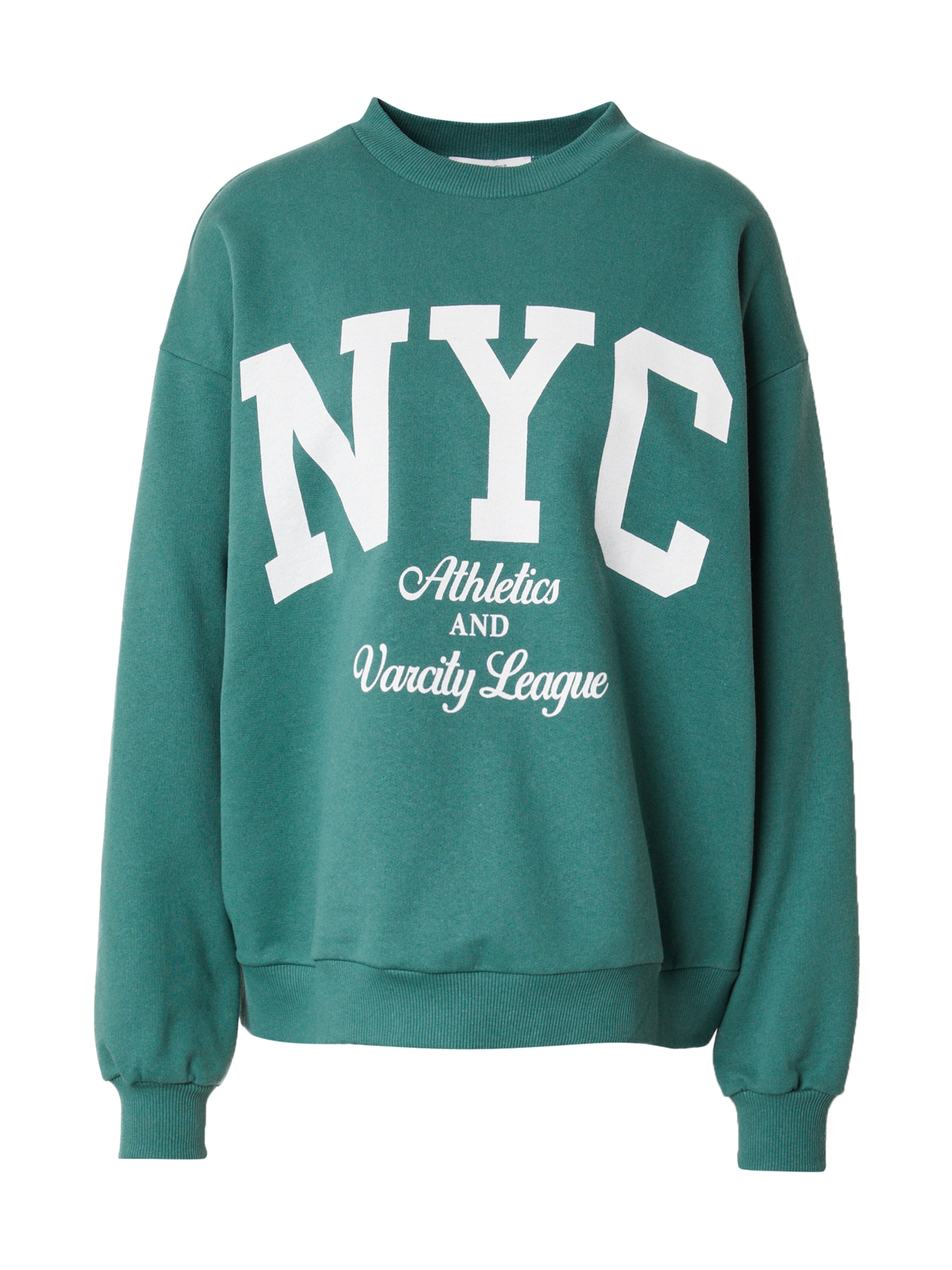 ABOUT YOU Суичър 'Tabea' в зелено: отпред