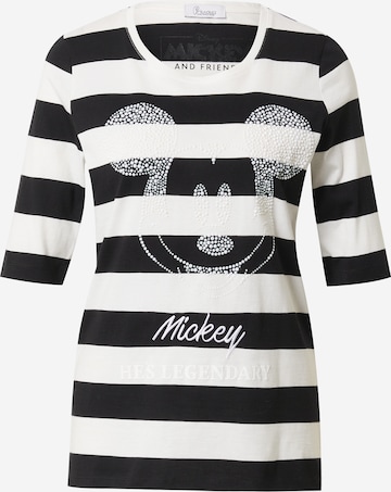 PRINCESS GOES HOLLYWOOD Póló 'Mickey' - fekete: elől