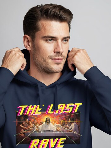 Neverless Sweatshirt 'The Last Rave' in Blue