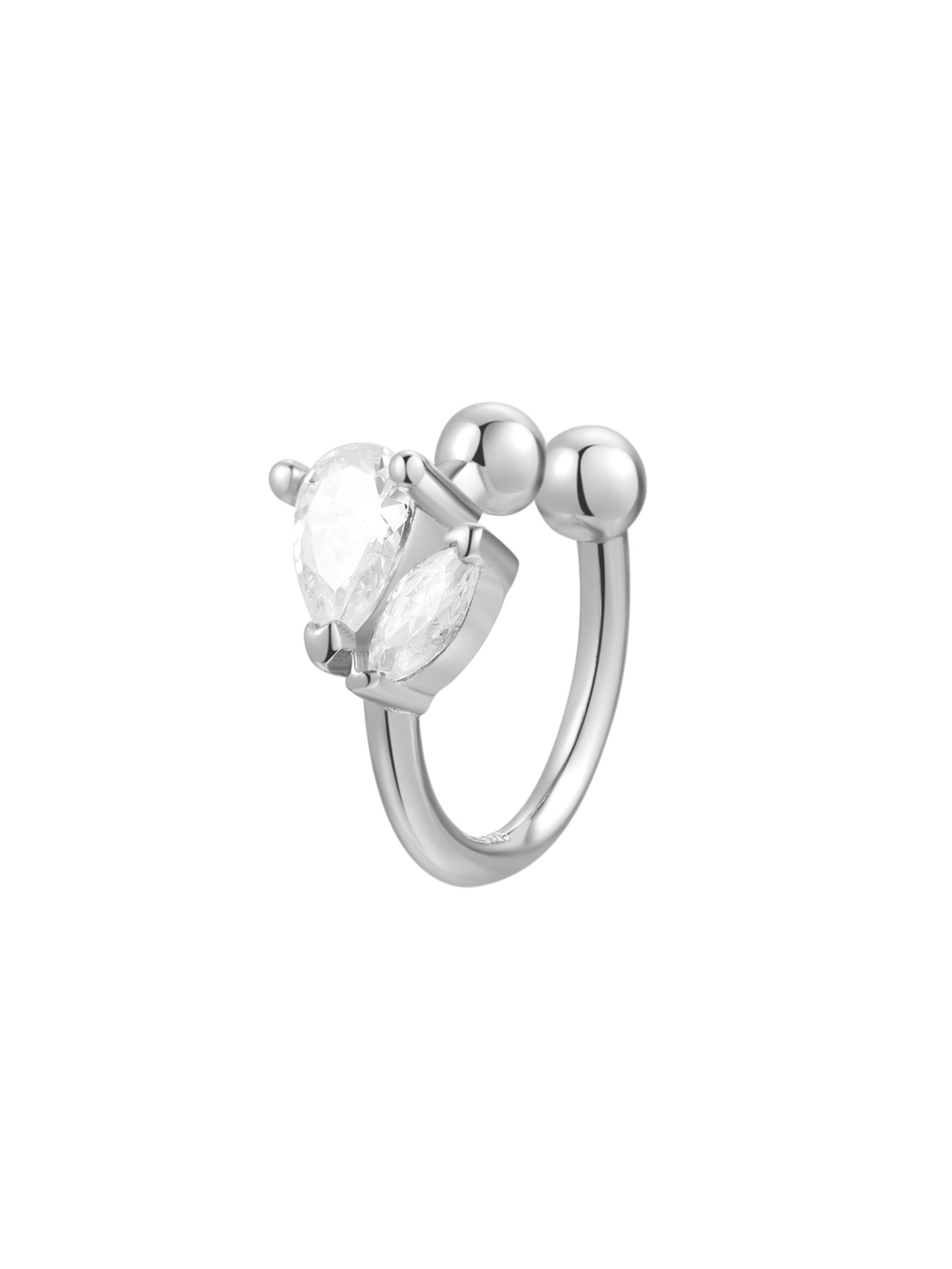 Hey Happiness Oorbellen 'Fire Spark' in Zilver