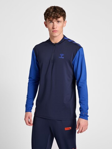 Hummel Sportsweatshirt i blå: forside