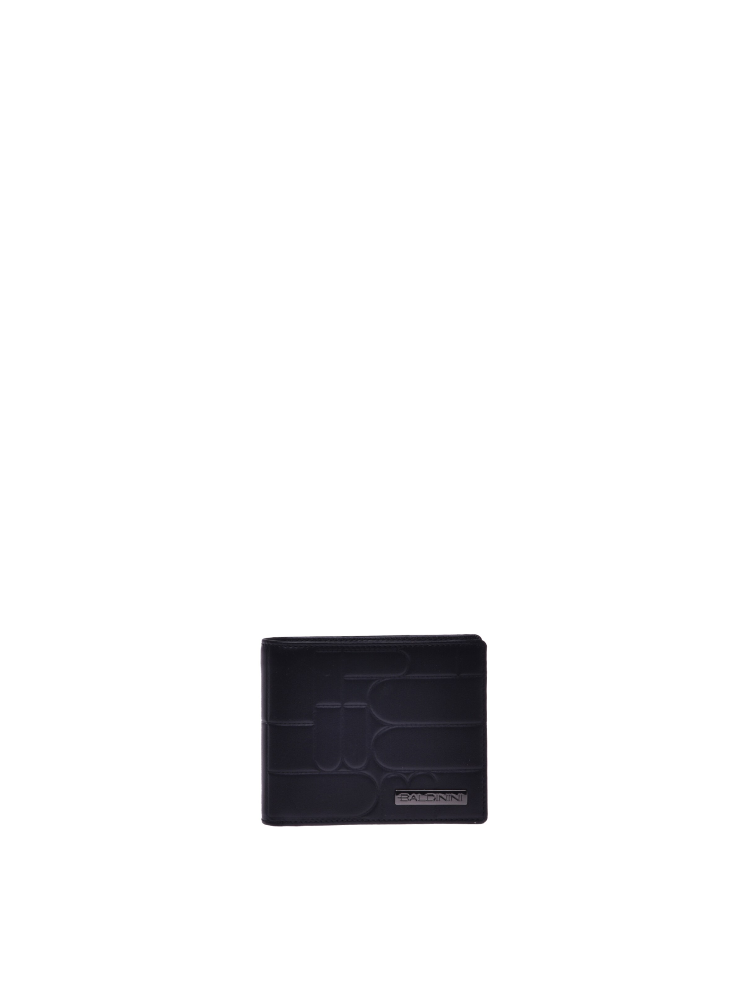 BALDININI Wallet in Black: front