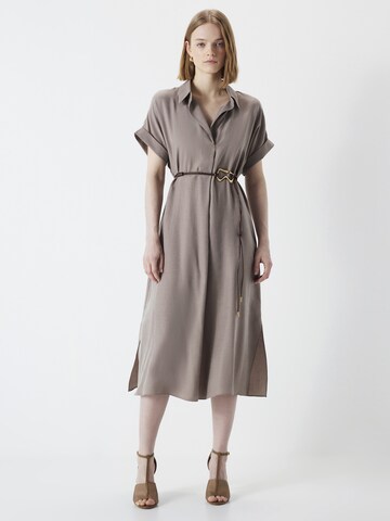 Ipekyol Dress in Brown: front