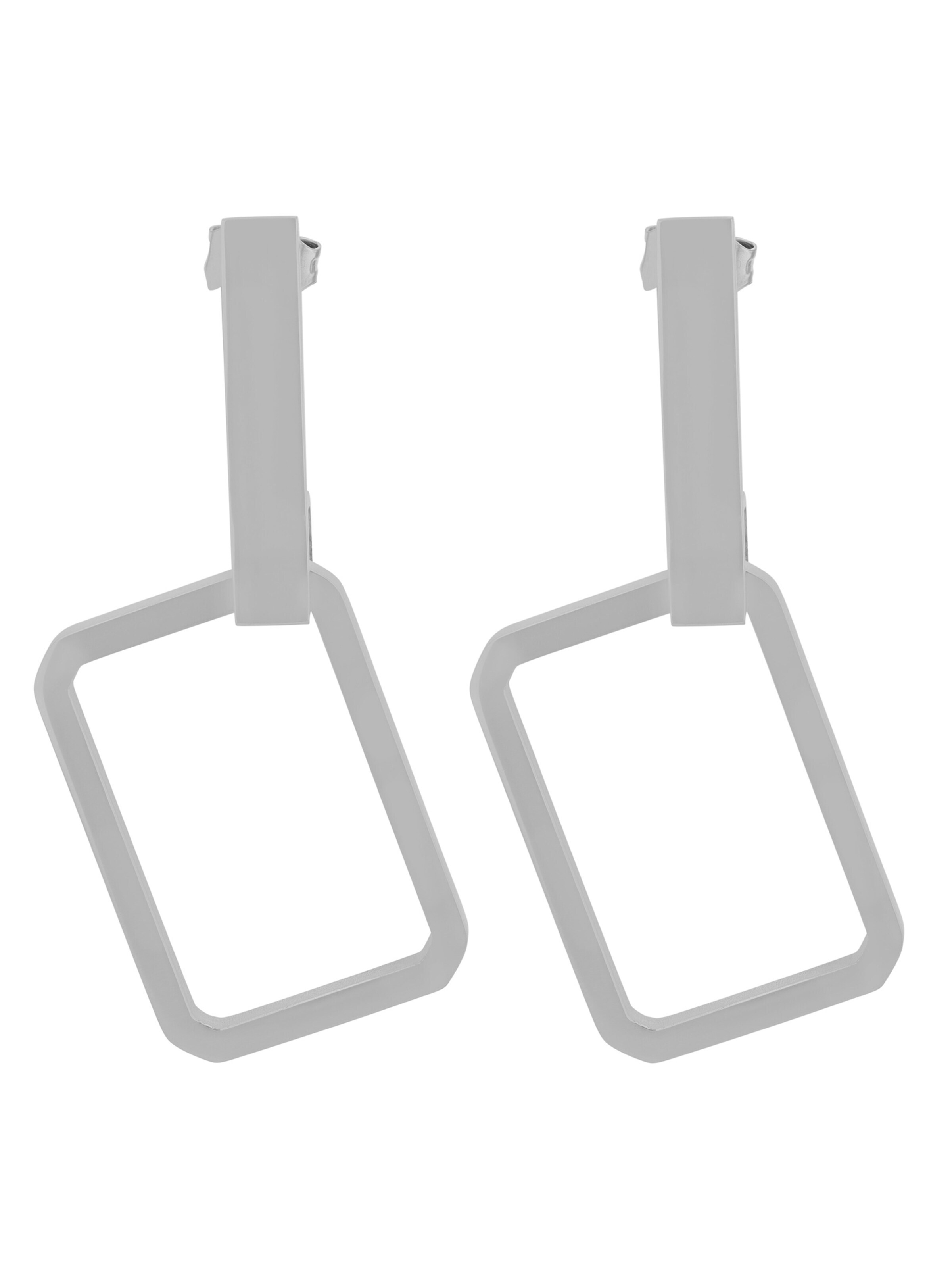 Akzent Earrings 'wasserfest' in Silver: front