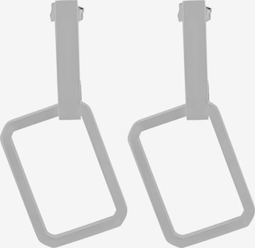 Akzent Earrings 'wasserfest' in Silver: front