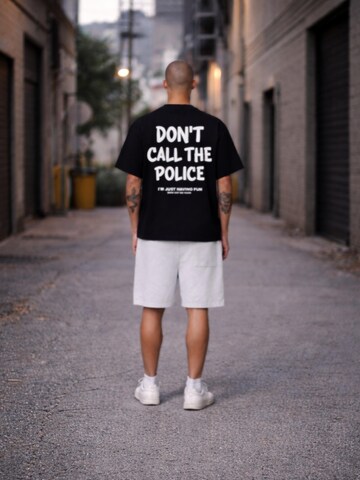 DriveFastDieYoung Shirt 'Don’t Call' in Black