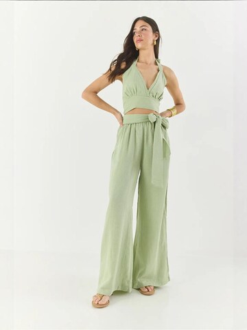 Bianco Lucci Broekpak in Groen