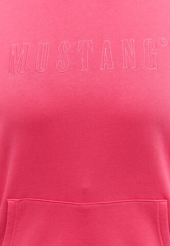 MUSTANG Sweatshirt in Pink