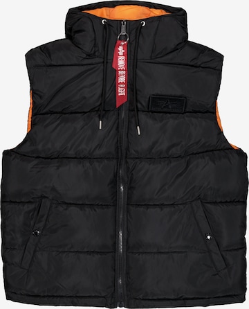 juoda ALPHA INDUSTRIES Liemenė: priekis