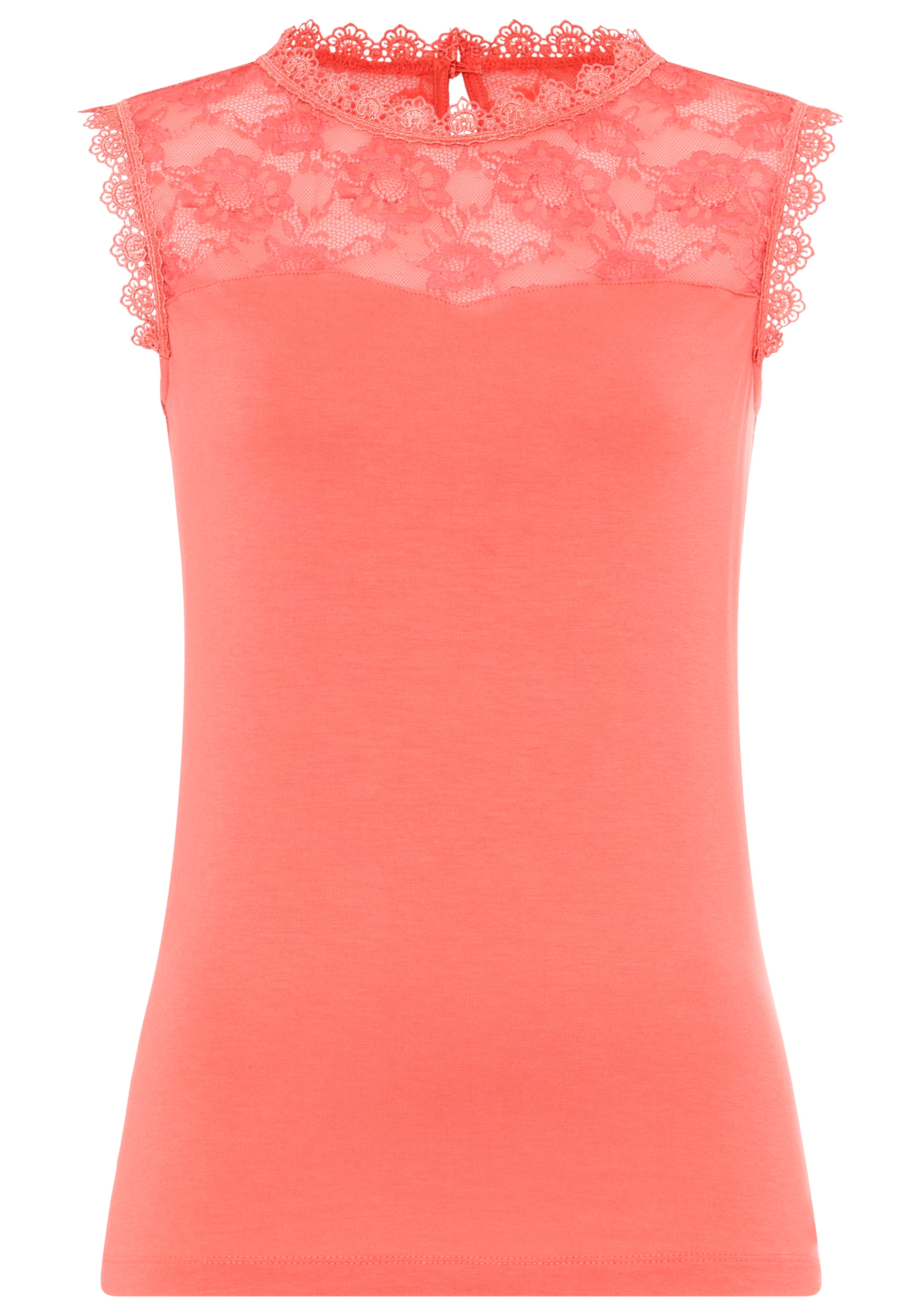 LAURA SCOTT Top in Orange: front