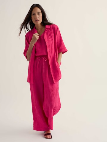 Seasalt Cornwall Bluse 'Still Life' in Pink