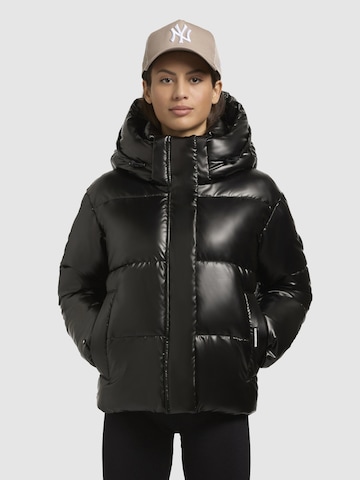khujo Winter jacket 'DEVINA SHINY' in Grey: front
