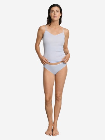 Hanro Slip 'Cotton Seamless'‌‌ in Blau