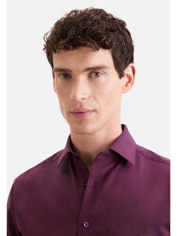 Coupe regular Chemise SEIDENSTICKER en rouge