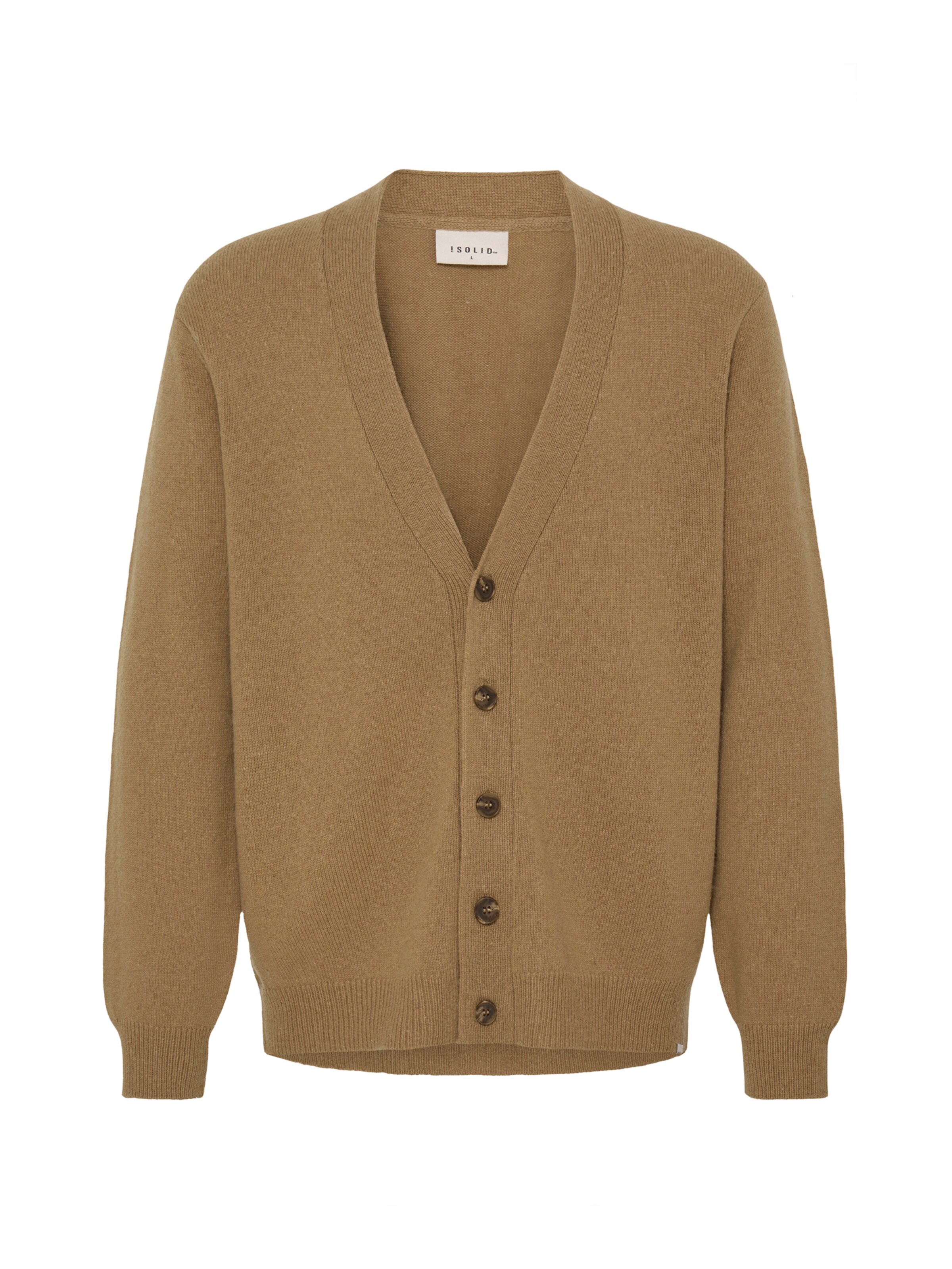 Cardigan 'SDRICK' !Solid en marron : devant