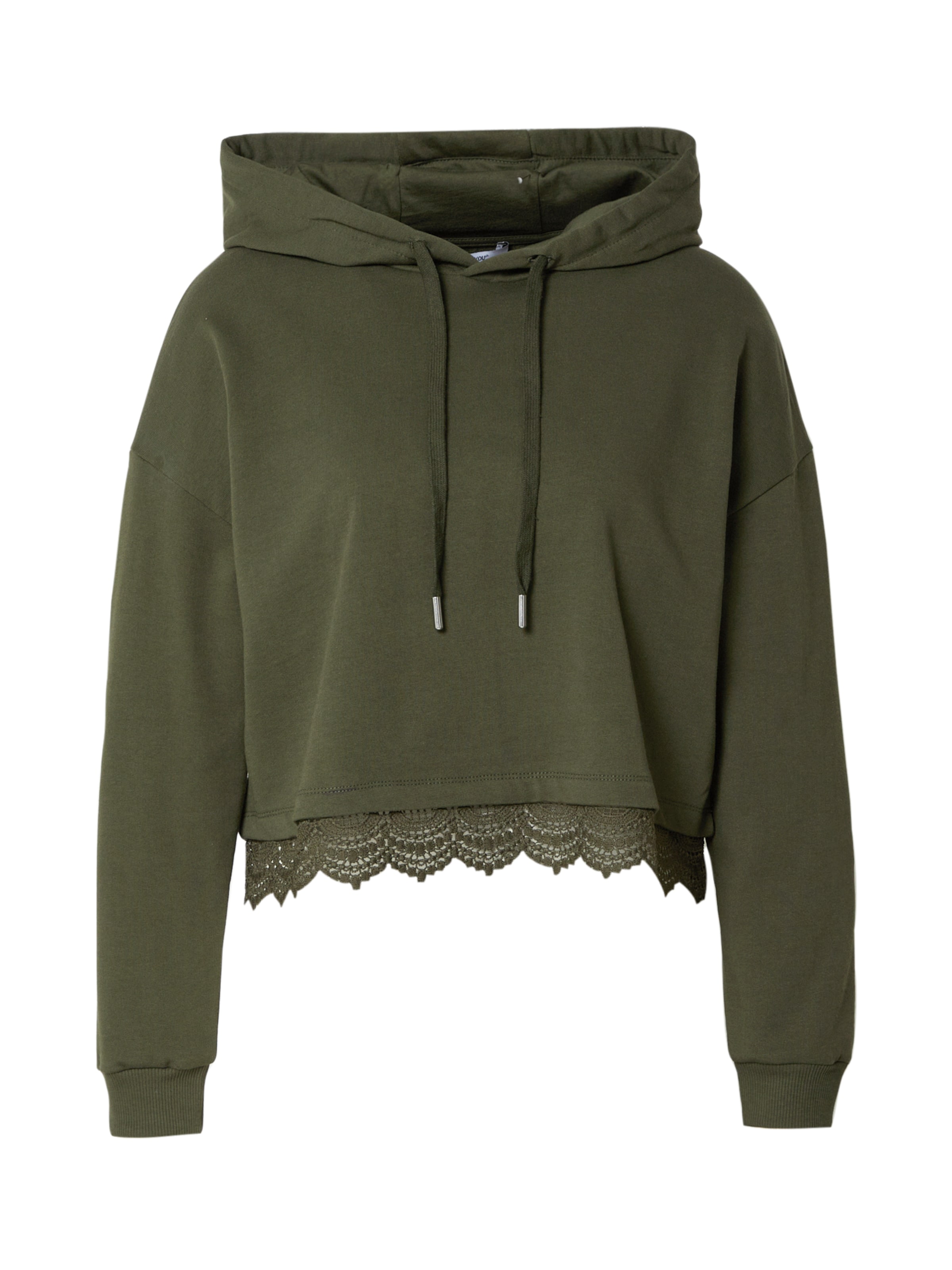 ABOUT YOU Sweatshirt 'Letizia' in Grün: Vorderseite