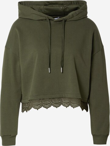 Sweat-shirt 'Letizia' ABOUT YOU en vert : devant