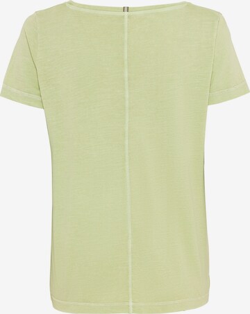 CAMEL ACTIVE T-Shirt aus Organic Cotton-Jersey in Grün