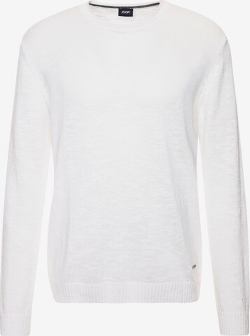 JOOP! Sweater 'Mendor' in White: front