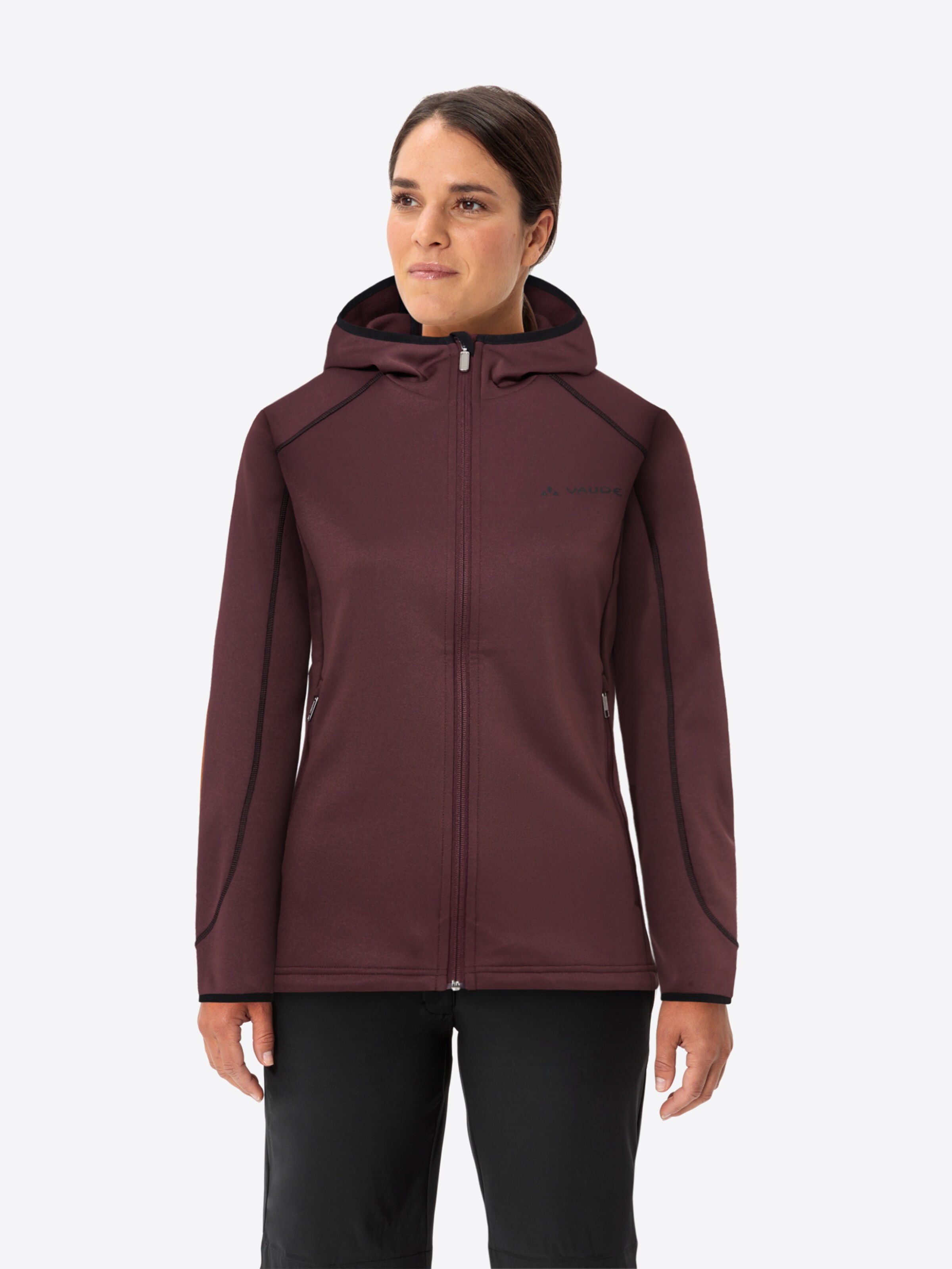 VAUDE Weatherproof jacket in Red: front