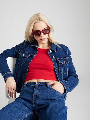 TOMMY HILFIGER Tussenjas in Blauw: voorkant