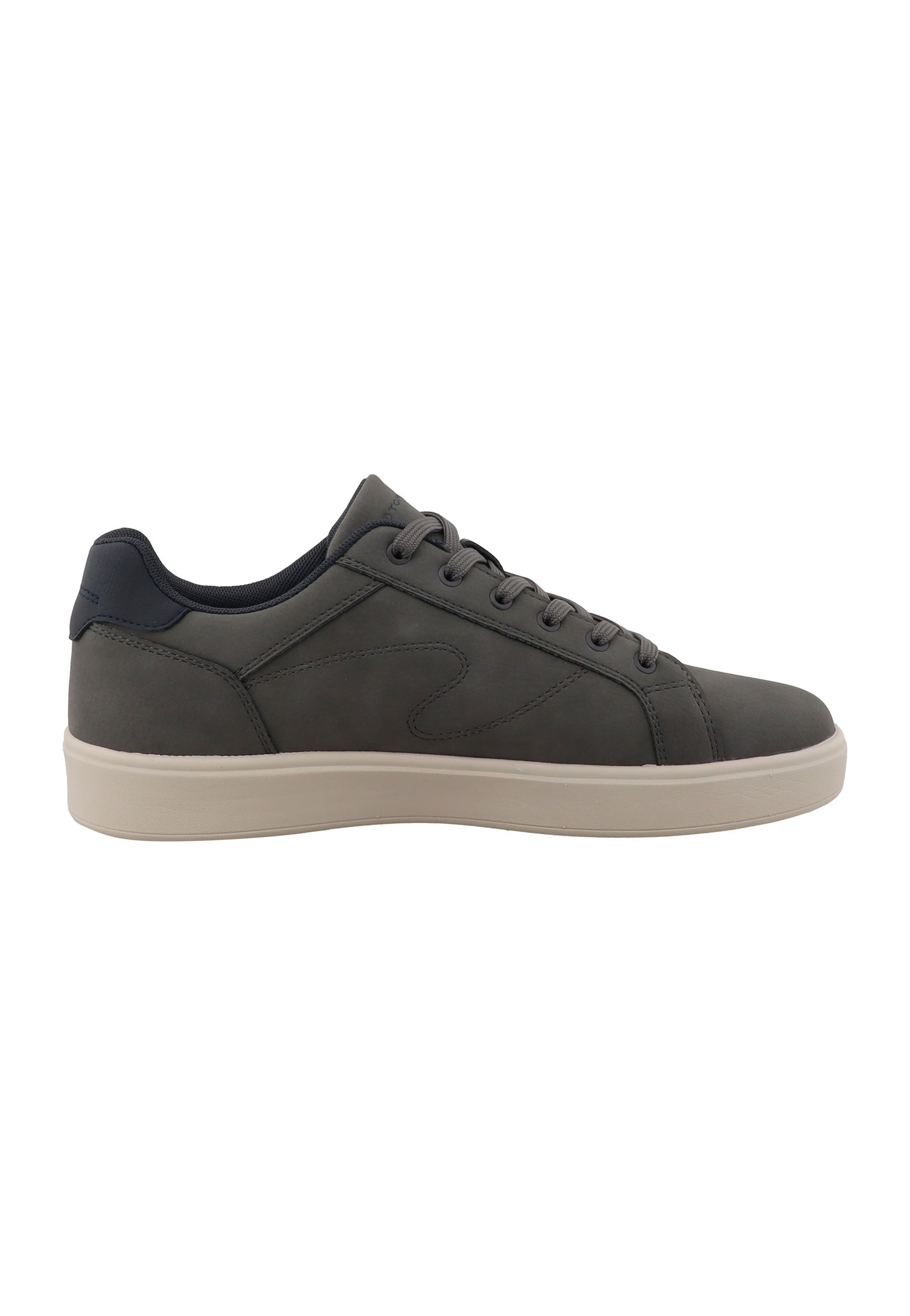 TOM TAILOR Sneakersy niskie w kolorze szary: przód