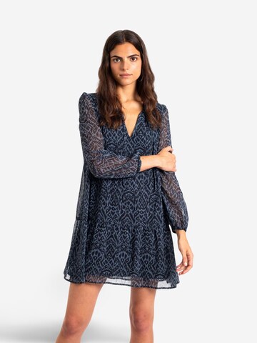 THE-ARE - Vestido em azul: frente
