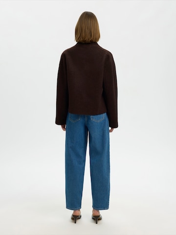SELECTED Jacke 'SLWJACQUELINE' in Braun