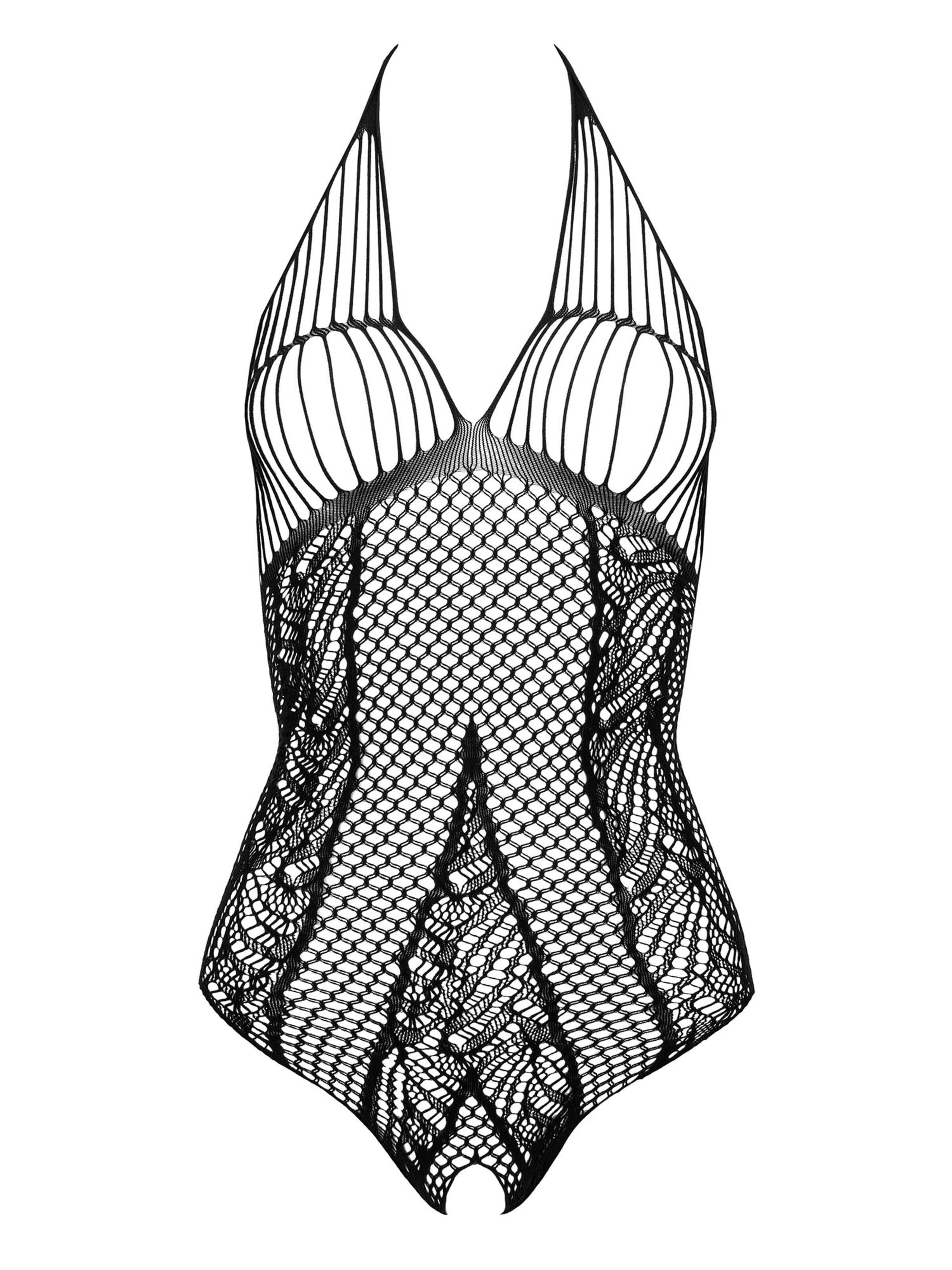 KOTEK Crotchless Lingerie 'FB003' in Black