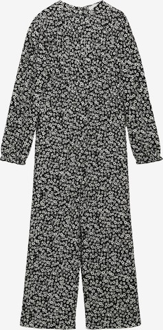 MANGO KIDS Overall 'NIDO' värissä musta: etupuoli