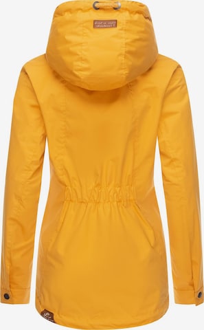 Ragwear Performance Jacket 'Zuzka' in Yellow