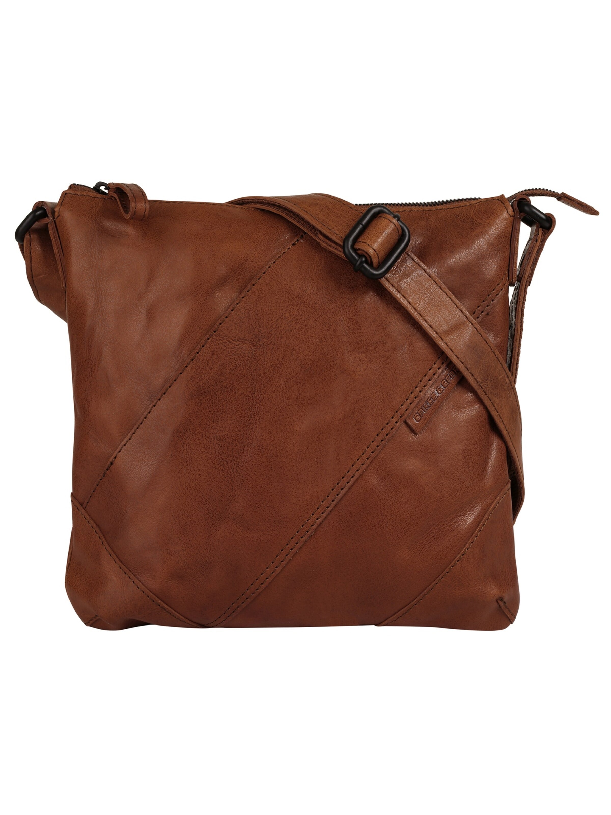 Spikes & Sparrow Crossbody Bag in Brown: front